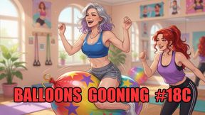 Balloons Gooning #18C: Inflate Your Surrender (Animated, Music)