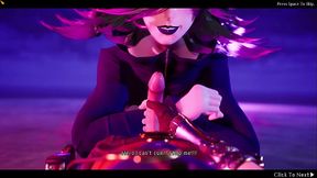 Une Sorci&egrave_re domine un chevalier