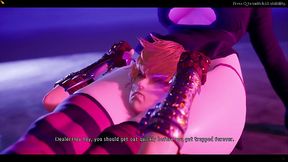 Une Sorci&egrave_re domine un chevalier