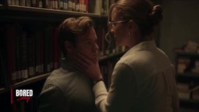 Librarian Catches A Man Spying On Her In The Library