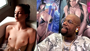 Tight Petite Teen Girl Taking A Hot Bath Needs To Get Skull Fucked, AI Generated