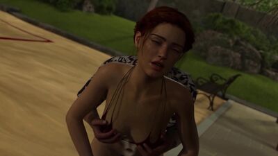 Watch this naughty university girl get her tight ass spanked and her tight little pussy creamed in this 3D animated Hentai game - Taboo