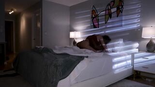 Big-Boobed Vixen Rides A Black Monster Dick In Her Husband's Bed - Scene #1