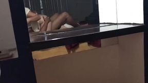 Hermosa Ninfa cabalga sobre mi jugosa verga