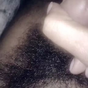 My big hairy hard cock jerking off precum show