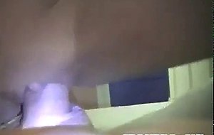 Tight Malay amateur milks creampie out of white cock