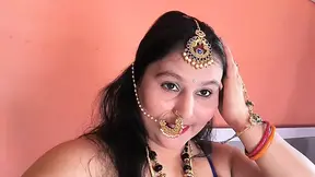 Indian housemaid Mala gets caught pounding her stepson's enormous member