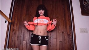* 854x480p * Belly Button Fingering Makes Me Cum - Mp4