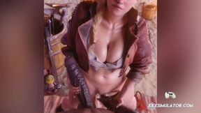 Gemma works on a black sword ALT - Full version Gameplay 4K