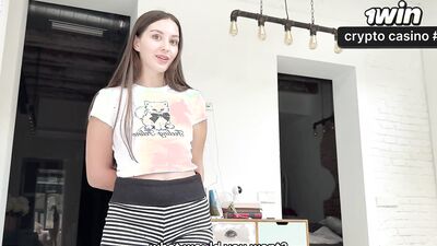 My Younger Step Sis Give Me Her Pussy for Fuck so I Help with Clean but I Acc...