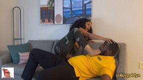 You Will Need Security To Protect You From These Feet: Ep 1 - Foot Gagging - Goddess Goldyn