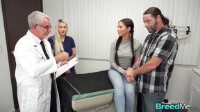 Doctor Fucks Husband Watches