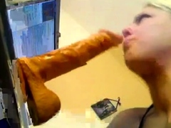 deep throat dildo practice