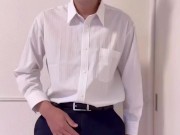 サンプル 30代リーマン君のオナニー