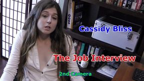 Cassidy Bliss The Job Interview 2nd Camera SD