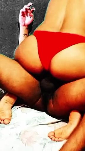 Indian Tamil Mature Big Ass Giving a Good Fuck to Her Lover