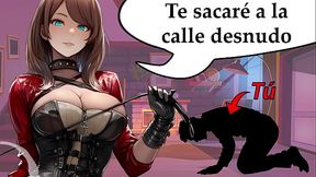 Si quieres masturbarte, ser&aacute_s mi mascota. Instrucciones masturbacion en espa&ntilde_ol.