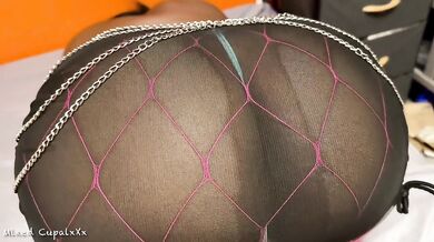 Black Goth Model Comes Over For A Hot But Innocent Photo Shoot | She Couldn't Resist BWC Temptation Any More