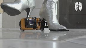 Toy Car under Overknees