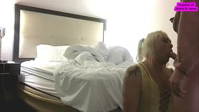 He walked in with a boner for me to drain