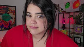 Curvy Latina Try-on Haul with Tease and Denial