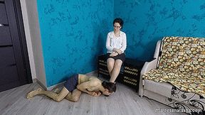 Mistress Natalia - Office Shoes Licking (Full HD)
