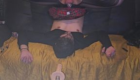 Sissy slave face fuck and piss