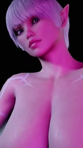 Shemale Elf Shaking It - 3D Porn Music Video