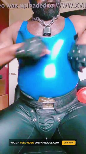 Blue Latex Verbaltit Rub