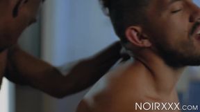 I caught blonde Zeno Rey masturbating so I offered my huge dick for him to play with