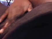 Milf has a quickie before work wet pussy play - His Queen Suga