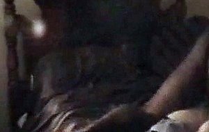 Black man pounds white cd