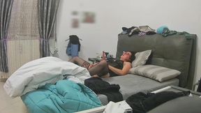 Wife Spied on While Masturbating Alone