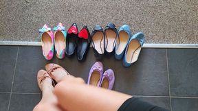 Picking Office Ballet Flats