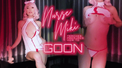 Nurse Miki Teaches Prejacs to Goon (UNCENSORED)