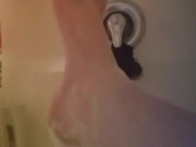 Cleaning my feet
