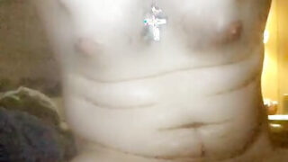 Onani, masturbating – nærbilde hjemmelaget film av amatør unge amerikanske gutter som blir knullet i rumpa