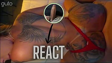 Big-butted blonde beauty waxes poetic about her own ASS-ets in a POV solo