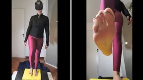 Cock Crush with Shoe Changes + Intense Glans Focus, Big Cumshot and Final Stomp II (Horizontal + Vertical Video)