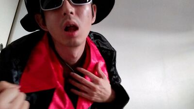 Deamon seducing before Halloween