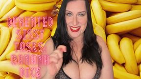 Demented Sissy Tasks: Banana Dick 720p