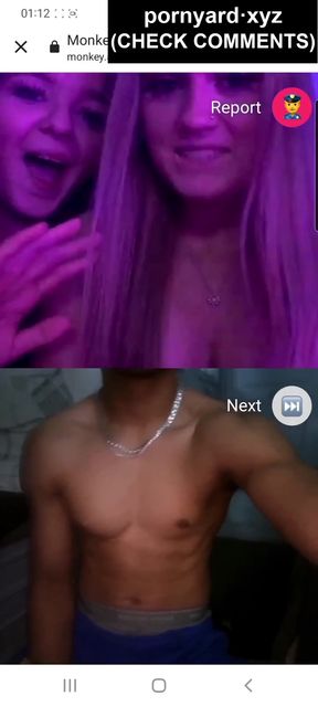 Curious teen plays with webcam during reaction video