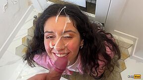 Fucked And Went To College With Cum On Her Face - Cumwalk