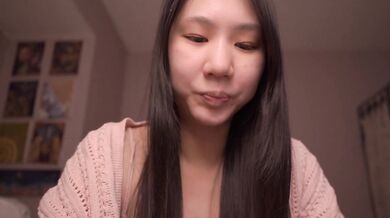 Isaiah’s cute Asian ASMR angel ruined by holy words alone