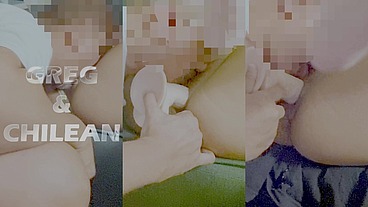 Pinay Sa na Sa Habang Binobrotsa at Dinildildo ng Todo