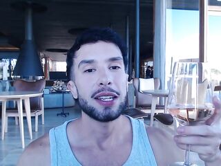 hot stud drinking and enjoy time with u