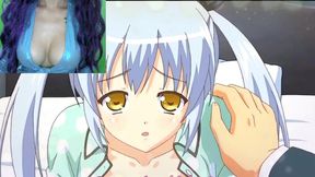 su esposa lo deja y el se consuela con sus hijastras - hentai papa love ep. 2