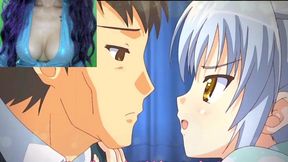 su esposa lo deja y el se consuela con sus hijastras - hentai papa love ep. 2