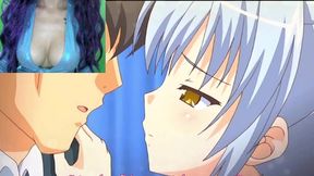 su esposa lo deja y el se consuela con sus hijastras - hentai papa love ep. 2