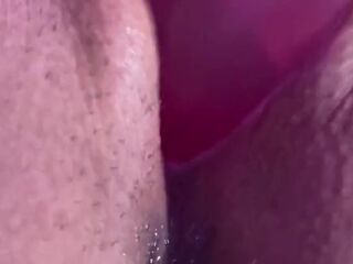 Vagina creaming on sex tool